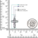 Filigree Cross Pendant