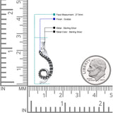 Octopus Tentacle Pendant