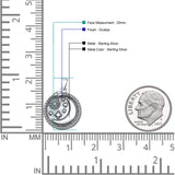  Moon & Stars Pendant