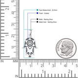 Star Hand Of Hamsa Pendant