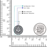 Masonic Freemason Pendant