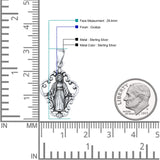 Virgin Mary Pendant