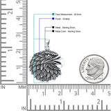  Eagle Head Pendant