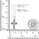  Triskele Cross Pendant