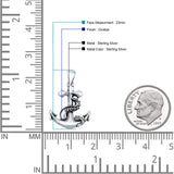  Anchor & Tentacle Pendant