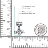 Celtic Thor Hammer Pendant