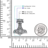Celtic Thor Hammer Pendant