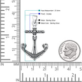 Skull Anchor Pendant