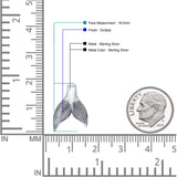 Whale Tail Pendant