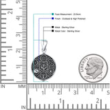 Coexist Symbols Pendant
