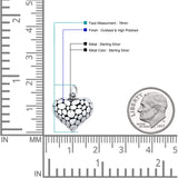 Pebble Heart Pendant