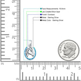 Horse & Horseshoe Pendant