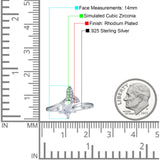 Whale Tail & Star Ring