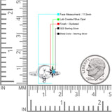 Cat On Moon & Star Ring
