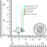 Cat On Moon & Star Ring