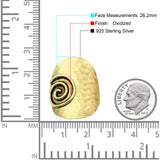 Hammered Spiral Saddle Ring