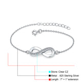 Infinity Adjustable Chain Bracelet 