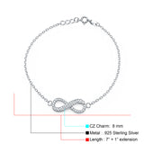 Infinity Adjustable Chain Bracelet 
