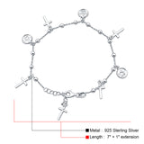 Cross Rosary Bracelet