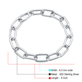 Paperclip Link Chain Bracelet