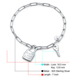 Paperclip Link Chain Bracelet
