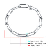 Paperclip Link Chain Bracelet