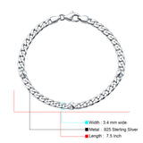 Cuban Curb Link Chain Bracelet
