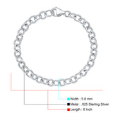 Rolo Link Chain Bracelet