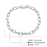 Oval Mariner Link Bracelet