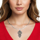  Twisted Snake Pendant