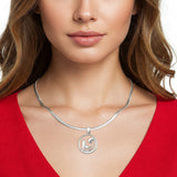  Whale Tail & Wave Pendant