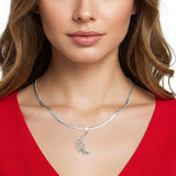  Hearts & Moon Pendant