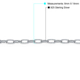 Twisted Rope Paperclip Chain Necklace