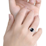 Star & Moon Ring