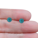 Full Ball Stud Earrings