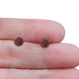 Full Ball Stud Earrings