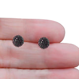 Full Ball Stud Earrings