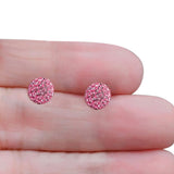 Full Ball Stud Earrings