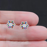 Flower Stud Earring