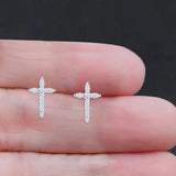 Cross Stud Earrings