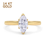 Art Deco Marquise Solitaire Ring