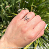Oxidized Deer Ring