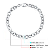 Rolo Link Adjustable Bracelet