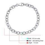 Rolo Link Adjustable Bracelet