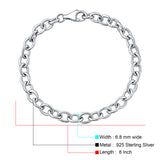 Rolo Link Adjustable Bracelet