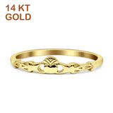 Claddagh Ring Heart Promise 14K Yellow Gold Wholesale