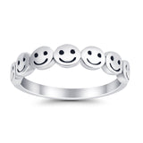 Smiley Faces Ring