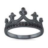 Black Crown Ring 