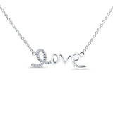 Love Script Pendant