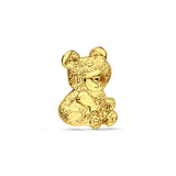 14K Yellow Gold Koala Pendant 14mmX10mm 0.8 grams